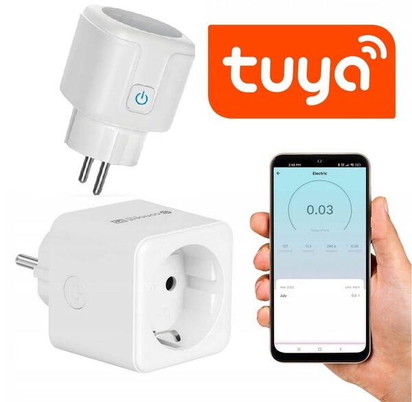 Pametna Wifi utičnica do 3680W Tuya Alexa Google Assistant