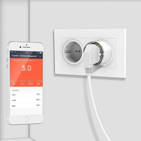Pametna Wifi utičnica do 3680W Tuya Alexa Google Assistant