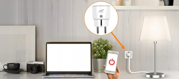 Pametna Wifi utičnica do 3680W Tuya Alexa Google Assistant