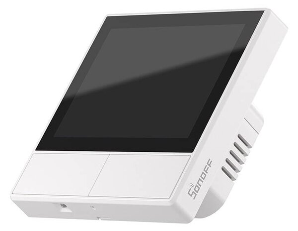 Zidni wifi prekidač i termostat lcd touch bijeli ewelink alexa google asistent
