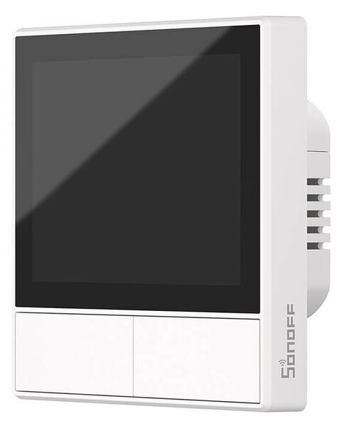 Zidni wifi prekidač i termostat lcd touch bijeli ewelink alexa google asistent