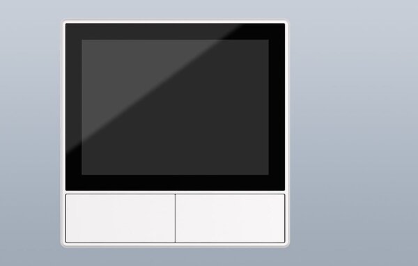 Zidni wifi prekidač i termostat lcd touch bijeli ewelink alexa google asistent
