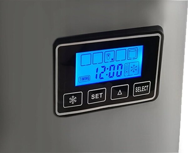 120W LCD bar Izrada akademije izrade kockica leda 2,2L ledomat inox