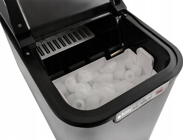 120W Inox vrećica prikladna za izradu kockica leda 2,2L LEDOMAT