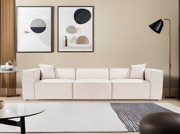 Atelier Del Sofa Trosjed, Lora 3 Seater - Light Brown