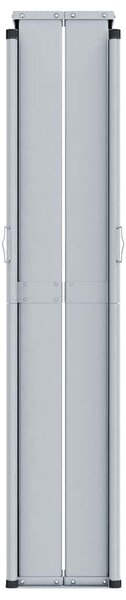 Uvlačiva bočna tenda smeđa 220 x 600 cm - Smeđa / 220 x 600 cm