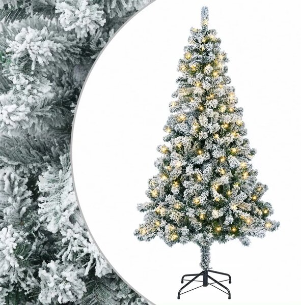 Umjetno božićno drvce s nogom 120 cm 150 LED lampica - 120 cm s LED svjetlima