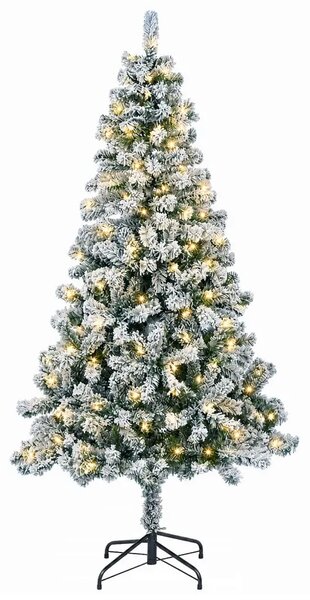 Umjetno božićno drvce s nogom 120 cm 150 LED lampica - 120 cm s LED svjetlima