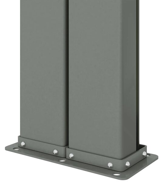 Uvlačiva bočna tenda plava 220 x 1000 cm - Plava / 220 x 1000 cm