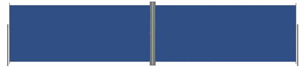 Uvlačiva bočna tenda plava 220 x 1000 cm - Plava / 220 x 1000 cm