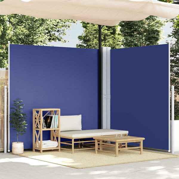 Uvlačiva bočna tenda plava 200 x 600 cm - Plava / 200 x 600 cm