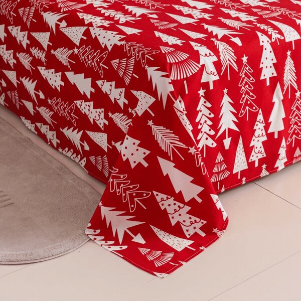 Plahta i jastučnica CHRISTMAS TREES Dimenzije: 50 x 70 cm | 140 x 240 cm