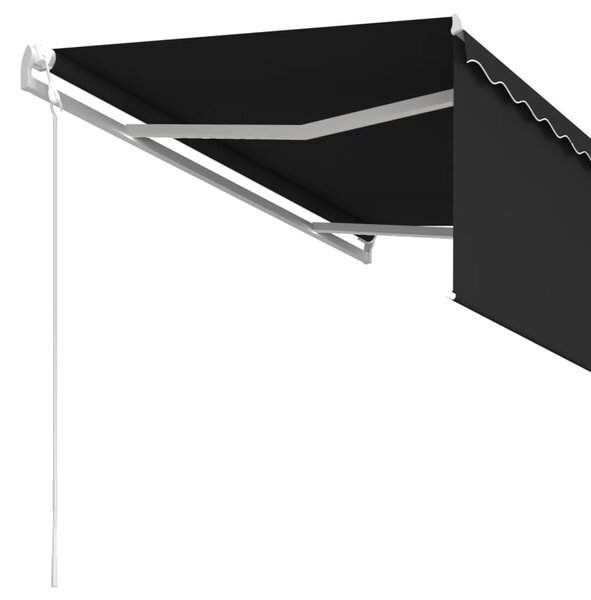 Automatska tenda na uvlačenje s roletom 3 x 2,5 m antracit - Antracitno siva / 3 x 2.5 m