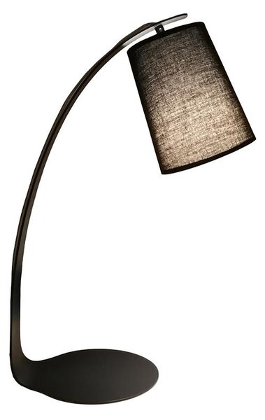 Klausen 108008 - Stolna lampa GALLANT 1xE27/11W/230V crna/smeđa