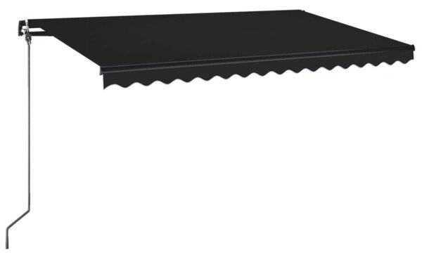 Tenda na ručno uvlačenje 400 x 350 cm antracit - Antracitno siva / 400 x 350 cm