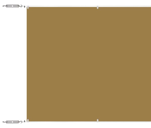 Okomita tenda bež 60 x 1200 cm od tkanine Oxford - Bež / 60 x 1200 cm