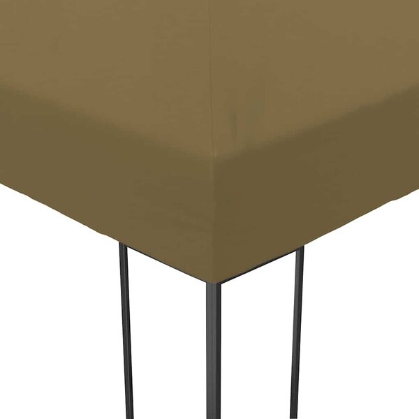 Vrtna sjenica 6 x 3 x 2,7 smeđe-siva 180 g/m² - Tupe / 3 x 6 m