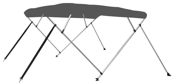 Tenda bimini s 4 luka antracit 243 x 180 x 137 cm - Antracitno siva / 243 x 180 x 137 cm