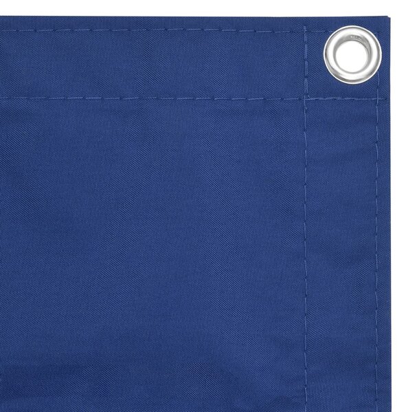 Balkonski zastor plavi 90 x 300 cm od tkanine Oxford - Plava / 90 x 300 cm