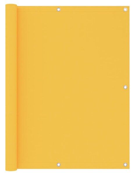 Balkonski zastor žuti 120 x 500 cm od tkanine Oxford - Žuta / 120 x 500 cm