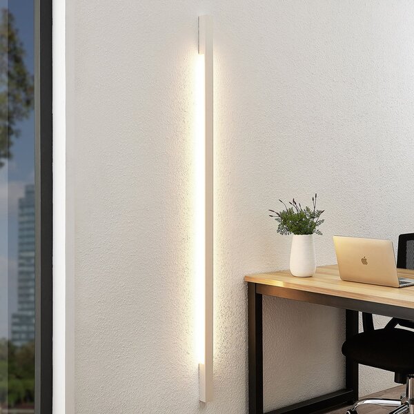 Arcchio Archio Ivano LED zidna svjetiljka, 170 cm, bijela, Bijela, Područje hodnika, Aluminij