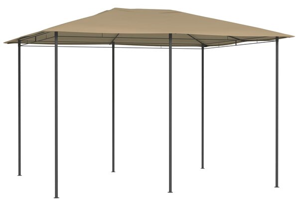 Sjenica 3 x 4 x 2,6 m smeđe-siva 160 g/m² - Tupe / 3 x 4 x 2.6 m