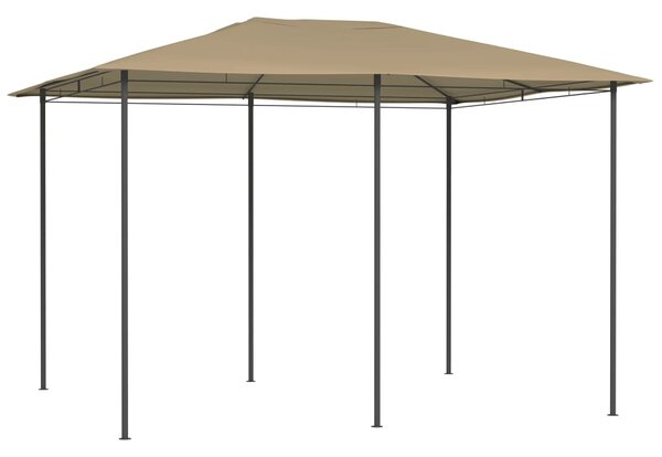 Sjenica 3 x 4 x 2,6 m smeđe-siva 160 g/m² - Tupe / 3 x 4 x 2.6 m