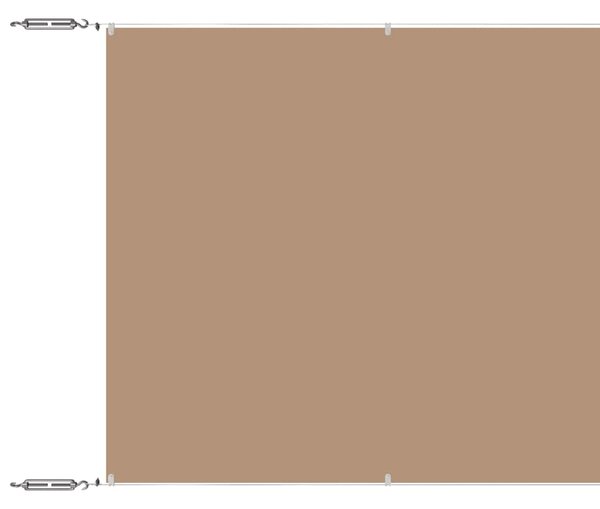 Okomita tenda smeđe-siva 60 x 1200 cm od tkanine Oxford - Tupe / 60 x 1200 cm