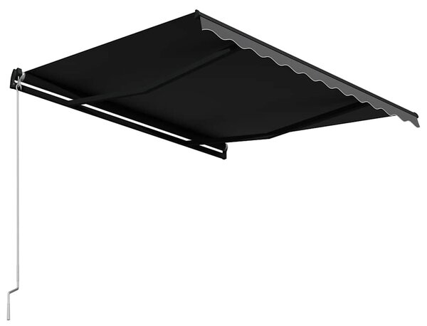 Tenda na ručno uvlačenje 350 x 250 cm antracit - Antracitno siva / 350 x 250 cm