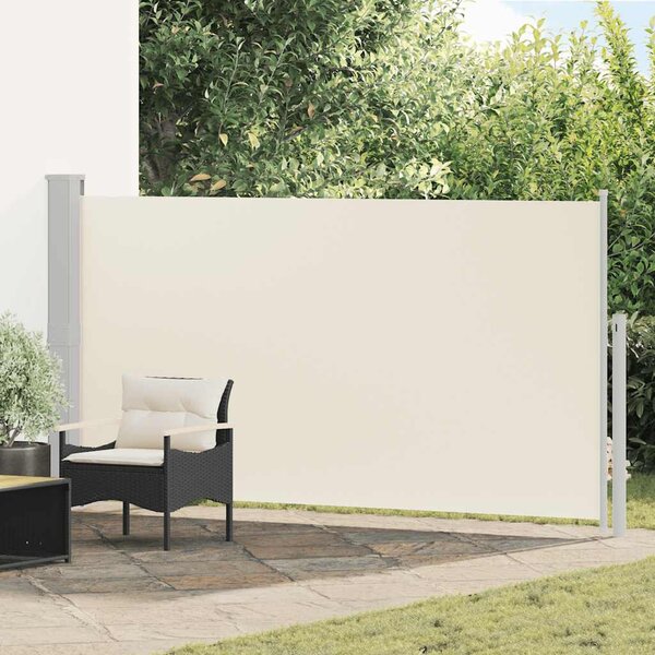 Uvlačiva bočna tenda za terasu 170 x 300 cm krem - Krema / 170 x 300 cm