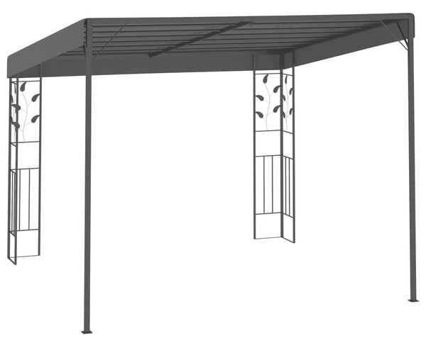 Zidna sjenica 3 x 3 x 2,5 m antracit - Antracitno siva / 3 x 3 x 2.5 m
