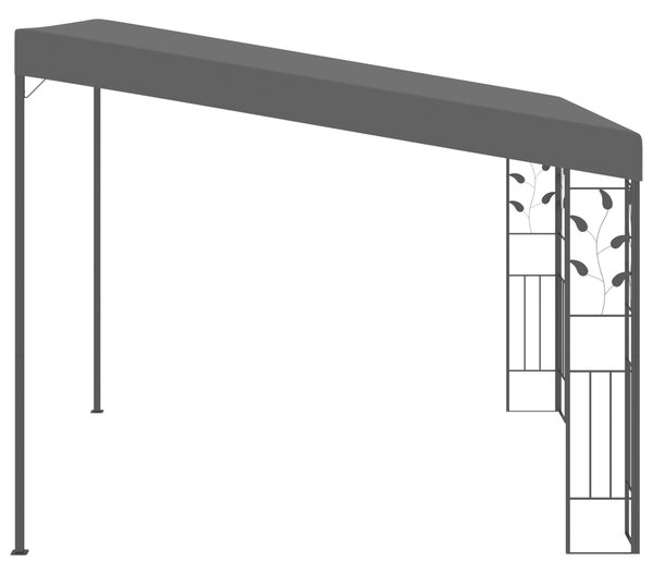 Zidna sjenica 3 x 3 x 2,5 m antracit - Antracitno siva / 3 x 3 x 2.5 m