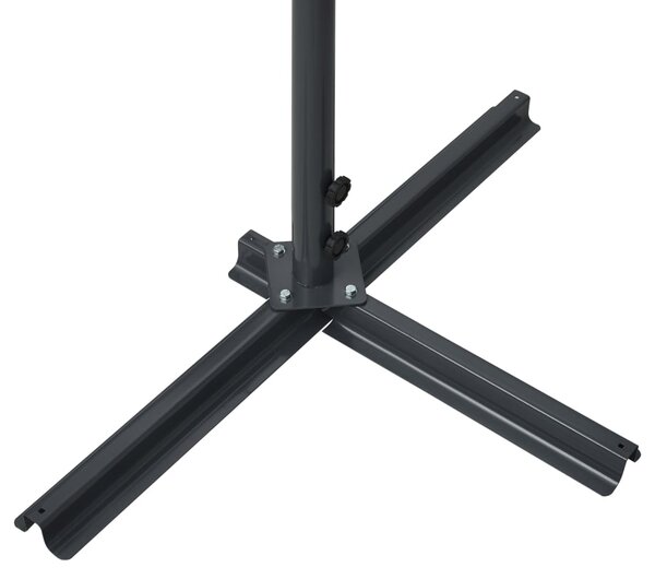Samostojeća tenda 500 x 300 cm antracit - Antracitno siva / 5 x 3 m