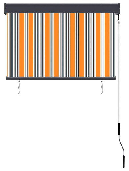 Vanjska roleta 100 x 250 cm žuto-bijela - Šarena / 100 x 250 cm