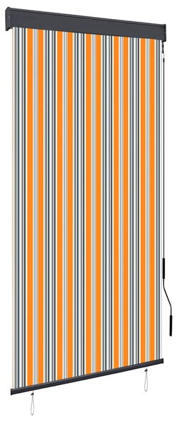 Vanjska roleta 100 x 250 cm žuto-bijela - Šarena / 100 x 250 cm