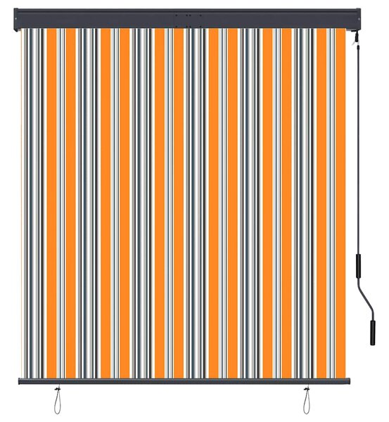 Vanjska roleta 140 x 250 cm žuto-bijela - Šarena / 140 x 250 cm