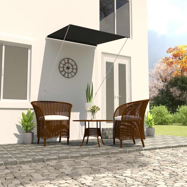 Tenda na uvlačenje 100 x 150 cm antracit - Antracitno siva / 100 x 150 cm
