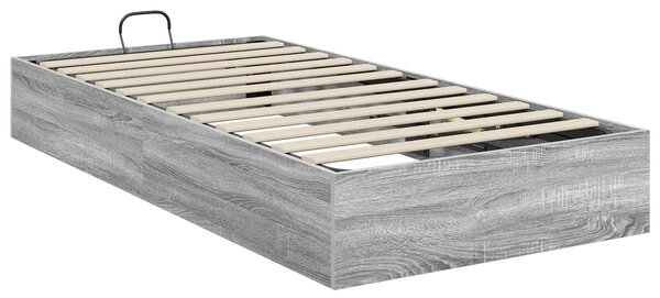 Otomanski krevet s pohranom Sivi Sonoma 203 x 90 x 25 cm - Siva / 203 x 90 x 25 cm