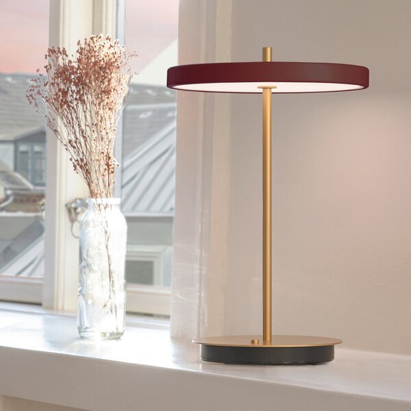 Stolne Lampa UMAGE, Asteria Move, prigušiv, Zlato / mjed, Dnevna soba, Metal, Dizajn