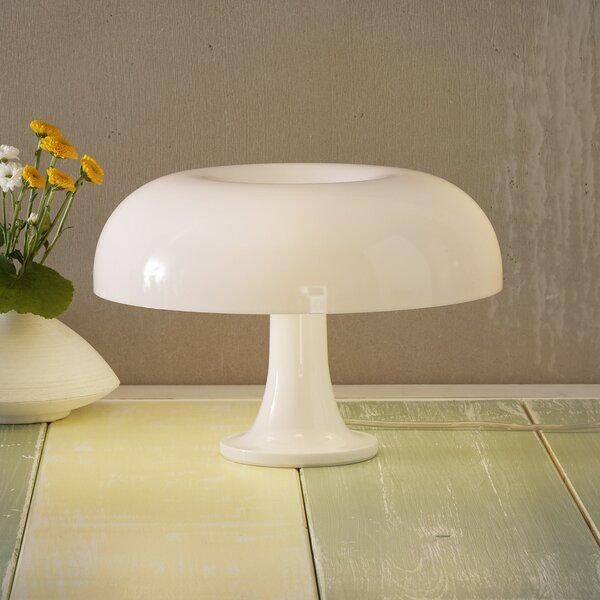 Stolne Lampa Artemide, Nessino, Bijela, Dnevna soba, Plastika, Dizajn