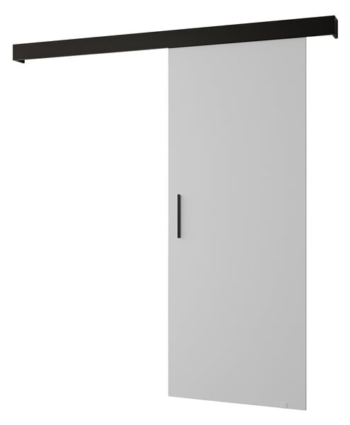 Klizna vrata 90 cm Sharlene I (bijela mat + crna mat + crna)