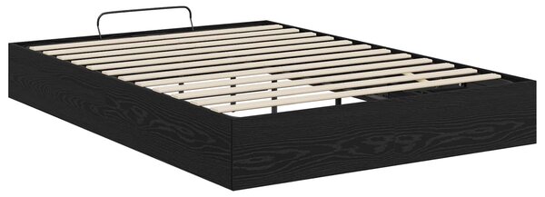 Otomanski krevet s pohranom Crni Hrast 193 x 120 x 25 cm - Crna / 193 x 120 x 25 cm