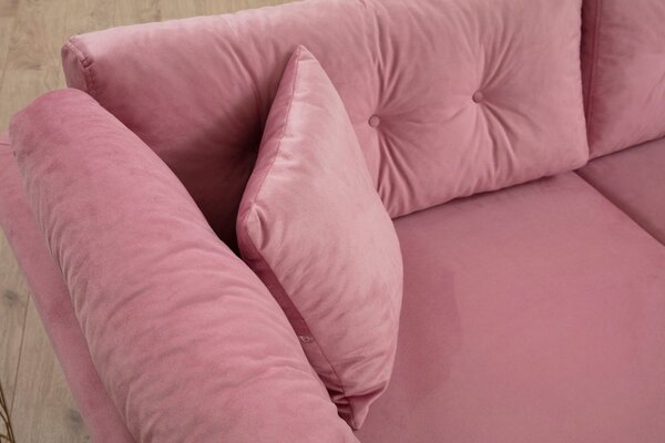 Atelier Del Sofa Trosjed, Prljavo roza, Mapa - Rose