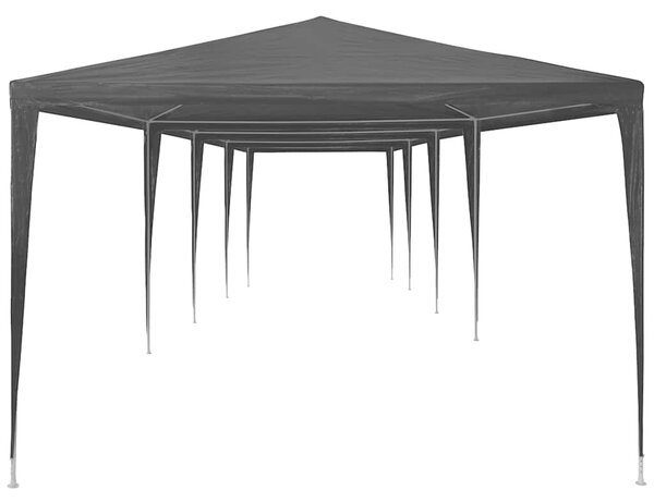 Šator za zabave 3 x 12 m PE antracit - Antracitno siva / 3 x 12 m