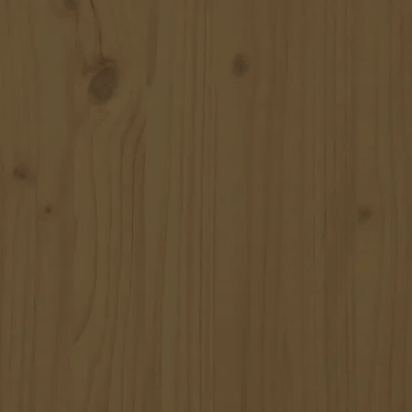 Dnevni krevet boja meda 100x200 cm od masivne borovine - Smeđa / 100 x 200 cm