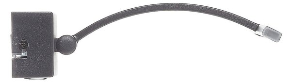 Freelight LED zidna svjetiljka Matisse, širina 45 cm, crna, prigušiva, Crno, Dnevni boravak/blagovaonica, Metal