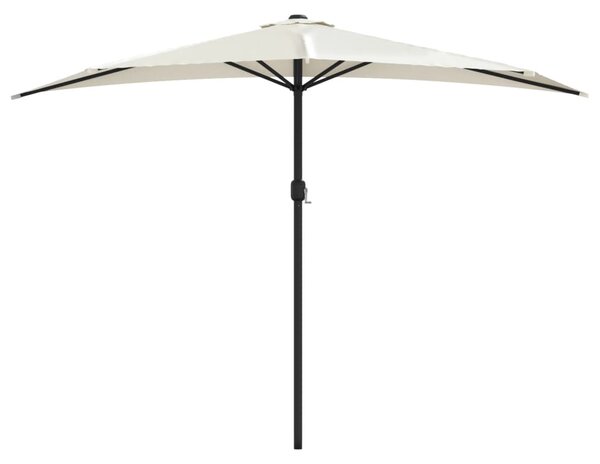 Balkonski suncobran s aluminijskom šipkom 300x155 cm - Bež / N/A