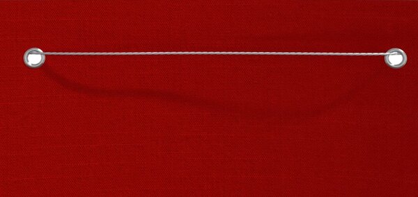 Balkonski zastor crveni 120 x 240 cm od tkanine Oxford - Crvena / 120 x 240 cm