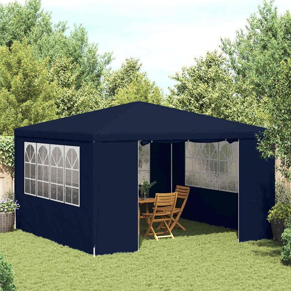 Profesionalni šator za zabave 4 x 4 m plavi 90 g/m² - Plava / 4 x 4 m