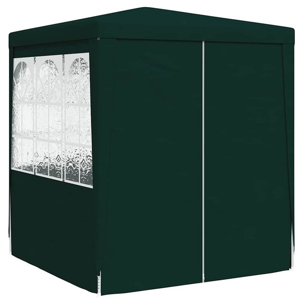 Profesionalni šator za zabave 2 x 2 m zeleni 90 g/m² - Zelena / 2 x 2 m